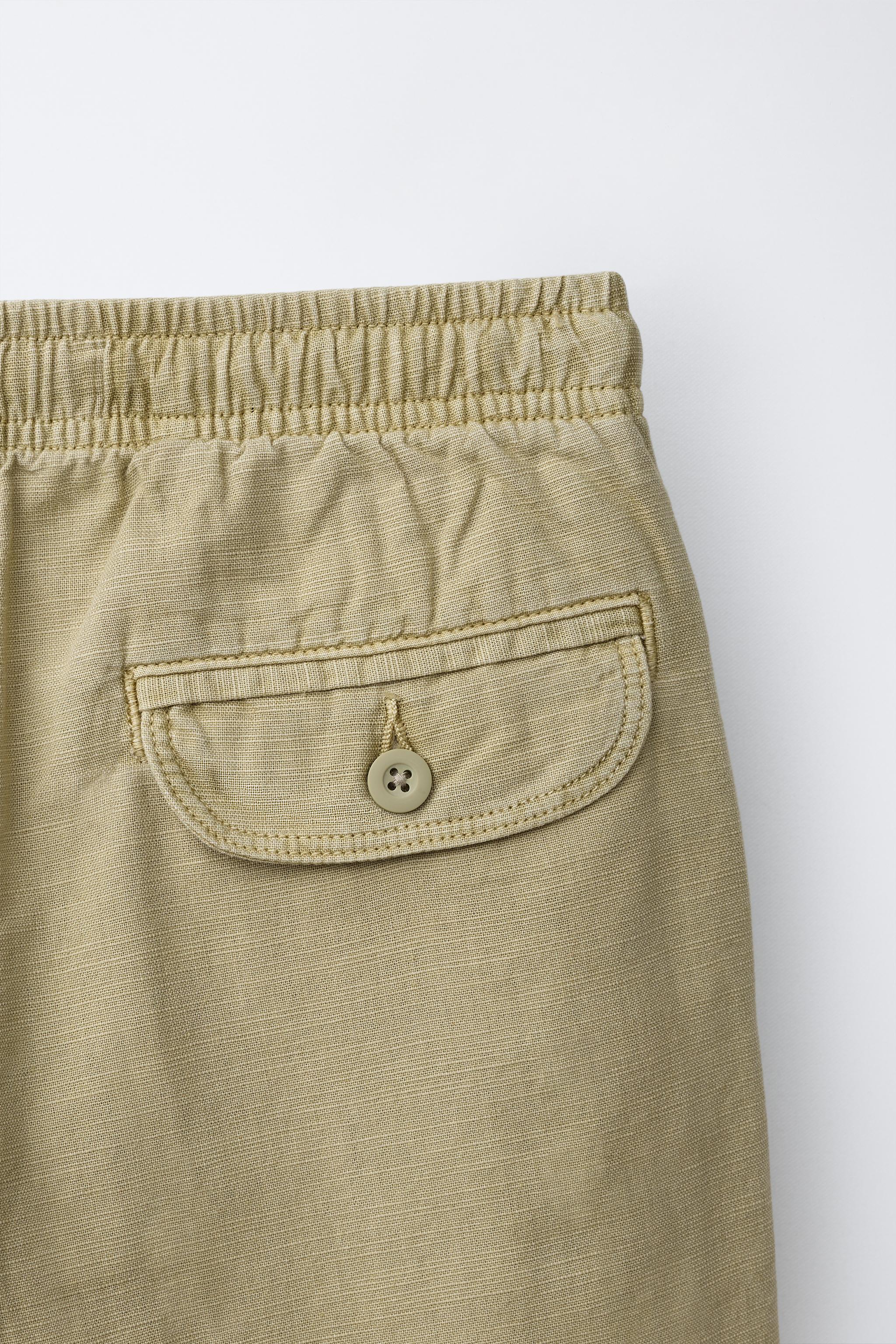 FLOWY COTTON PANTS